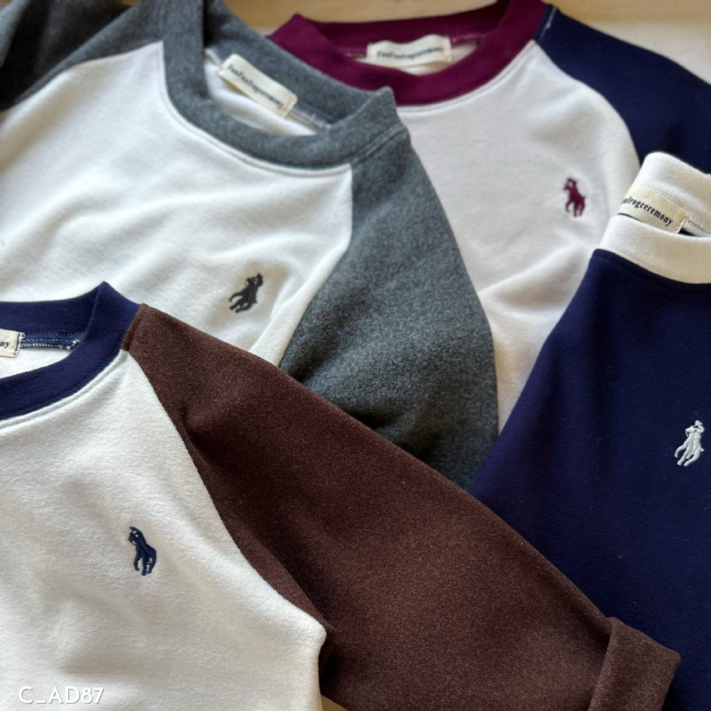 Áo dài phối tay cho bé trai bé gái Embes Kids, áo thu đông dành cho bé 11-31kg