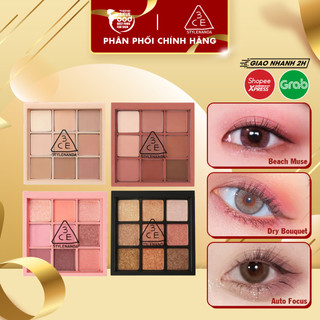 Bảng phấn mắt 9 ô nhũ lấp lánh 3ce multi eye color palette.