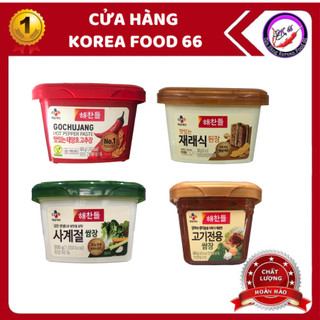 Combo 4 Loại Tương Hàn Quốc 500g