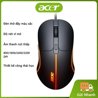 Chuột Có Dây Acer M115 Hỗ Trợ Macro Có Đèn LED 800-3200 DPI Có App Cho Chuột