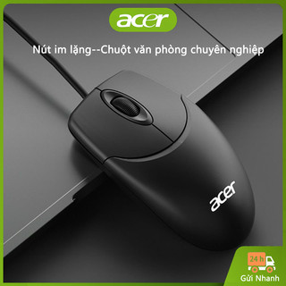 Chuột có dây Acer M117 im lặng phù hợp cho máy tính để bàn, laptop Chuột văn phòng chuyên nghiệp