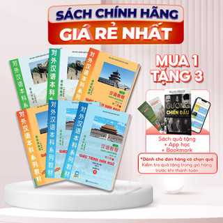 Sách combo giáo trình hán ngữ 6 quyển, tập 1-6