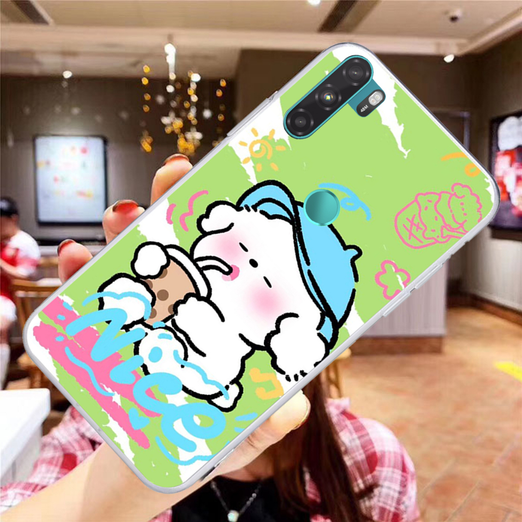 ỐP LƯNG  VSMART ACTIVE 1 - ACTIVE 1 PLUS - ACTIVE 3 ,  IN HÌNH CÚN ĐÁNG YÊU,