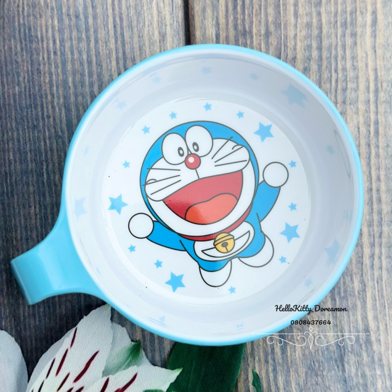 CHÉN QUAI CẦM SÂU LỒNG HELLOKITTY DOREAMON