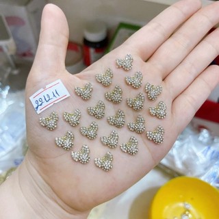 Charm nơ đính đá mẫu nhỏ lên móng vừa tay - Charm nail đính móng tay mẫu mới giá rẻ