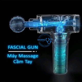 Máy Massage Cầm Tay Mini, Súng Massage Cầm Tay Mini Toàn Thân 6 Cấp Độ Chuyên Sâu Đa Năng