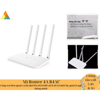 Router ,bộ phát wifi router 4a modem wifi 4a 4 râu router r4ac1200