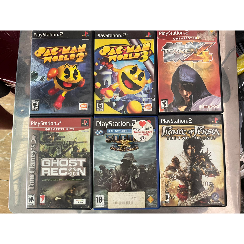 Đĩa game ps2 gốc - chính hãng, đĩa cũ