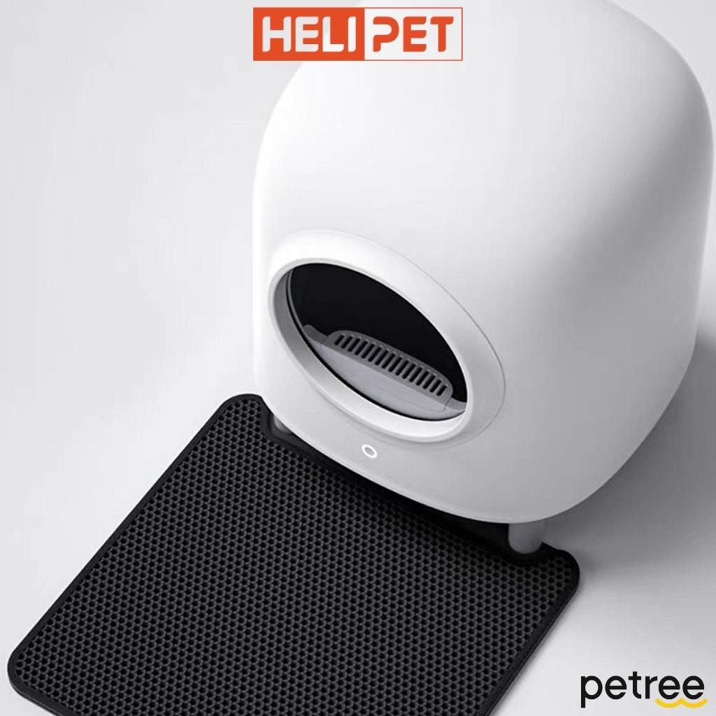 Thảm Lót Chống Văng Cát Petree x HeLiPet 2024 dùng cho Máy Vệ Sinh Tự Động, Máy Dọn Phân Cho Mèo