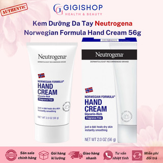 Kem Dưỡng Da Tay Neutrogena Norwegian Formula Hand Cream Concentrated Unscented 56g