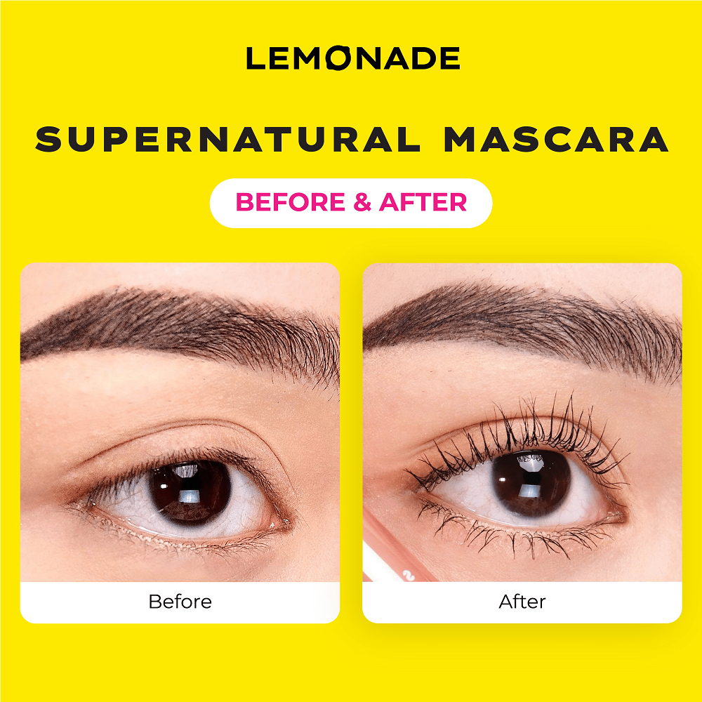 Combo Lemonade Mascara SuperNatural 7.5g và chì kẻ mày 2 đầu Want It Got It 2.75g