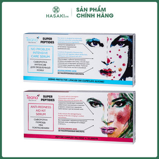 Combo serum teana giải cứu làn da, đánh bay mọi loại mụn 20 ống hasaki sản phẩm chính hãng