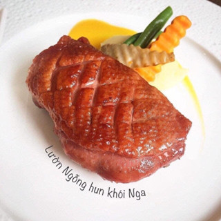 lườn ngỗng hun khói nga bán theo bịch và ký [date mới theo tuần](HCM)