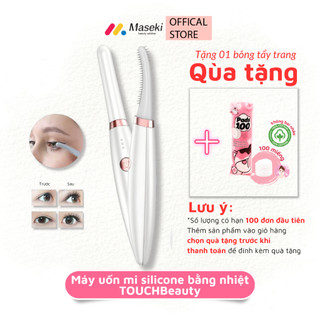 Máy uốn mi silicon bằng nhiệt touchbeauty tb1859, làm nóng mi, uốn mi nhanh chóng
