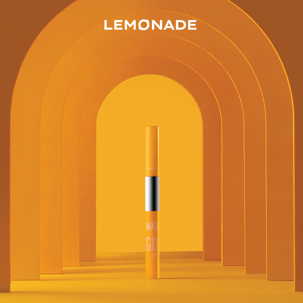 Combo Lemonade Bảng phấn mắt Aesthetic Eyeshadow Palette 20.8g và Chì kẻ mày 2 đầu Want It Got It 2.75g