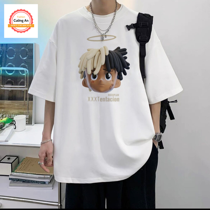 Áo thun nam, áo phông nam tay ngắn, tay lỡ cổ tròn chất cotton dày dặn thoáng mát  ATN069 - Cường An Fashion