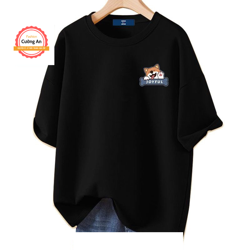 Áo thun nam, áo phông nam tay ngắn, tay lỡ cổ tròn chất cotton dày dặn thoáng mát  ATN069 - Cường An Fashion