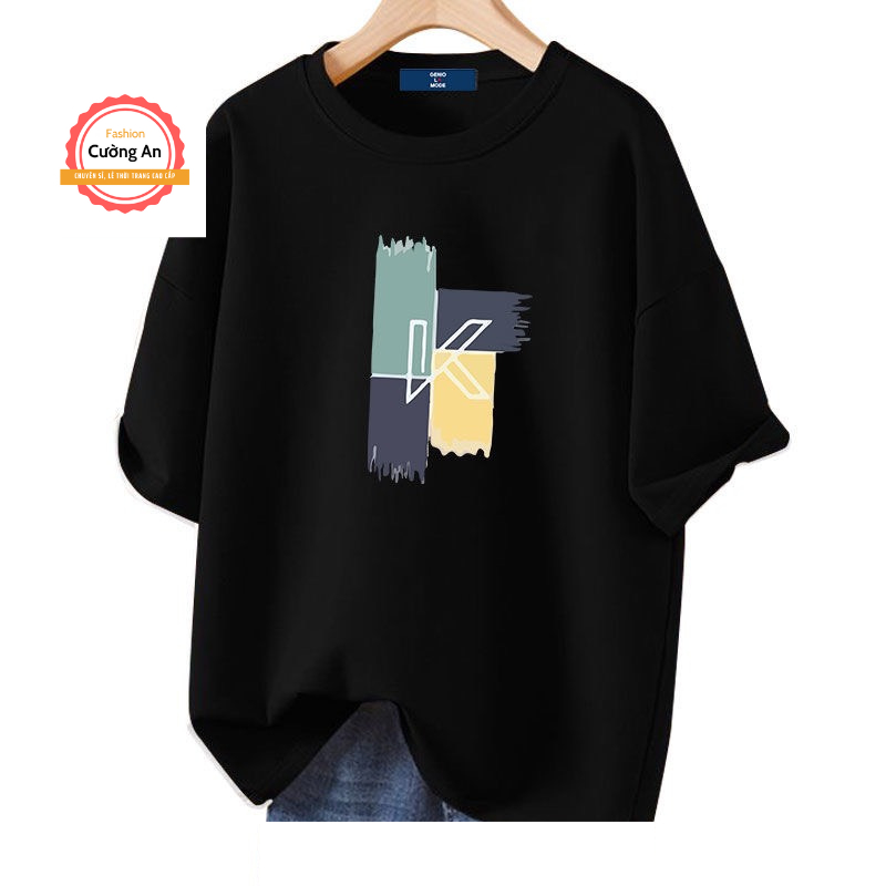 Áo thun nam, áo phông nam tay ngắn, tay lỡ cổ tròn chất cotton dày dặn thoáng mát  ATN069 - Cường An Fashion