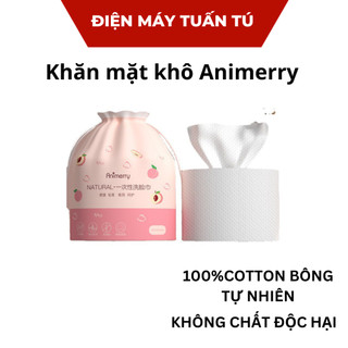 Khăn giấy khô đa năng ANIMERRY 120 miếng - Khăn tẩy trang Animerry - Giấy lau bếp- Khăn giấy lau mặt