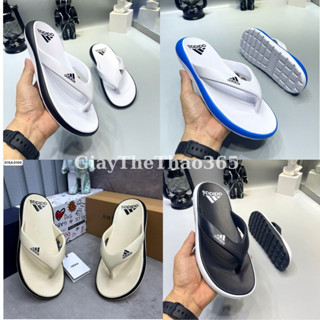 Dép tông adidas đúc nguyên khối , dép tông xỏ ngón adidas dành cho nam hàng đẹp ful box - giaythethao365
