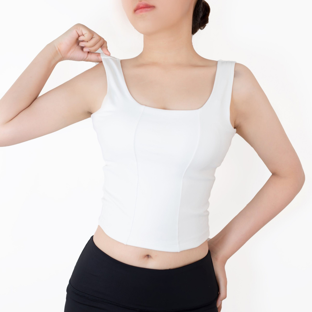 Áo Bra Croptop Thể Thao Reeta Có Mút Định Hình Nâng Ngực Tập Gym, Yoga, Aerobic Thoáng Khí, Co Dãn - A2248