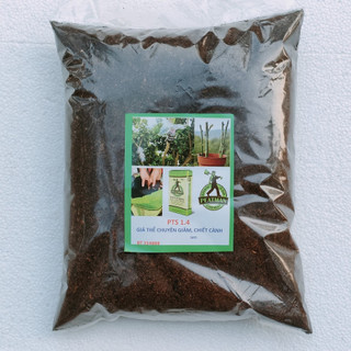 Đất hữu cơ PEATMAN PTS 1.4 chuyên dùng giâm, chiết cành túi 1kg
