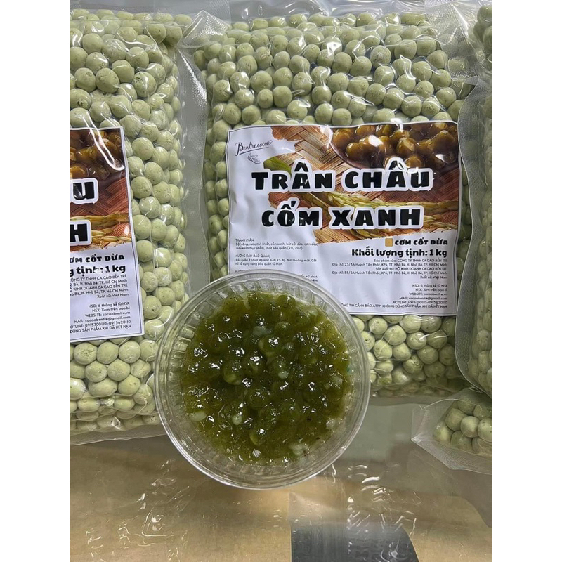 Trân Châu Cốm Xanh 1kg