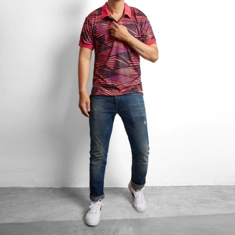 Áo thun nam polo có cổ ngắn tay thun lạnh thể thao 2 da nhập