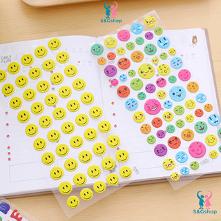 Hình dán sticker 3D mặt cười dành cho học sinh