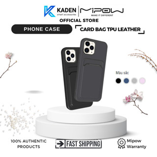  Ốp Iphone Series 15 Card Bag Tpu Leather Case - MC15A02- Hàng chính hãng 