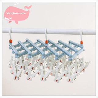 Móc kẹp phơi đồ xếp gọn 29 kẹp - 32 kẹp