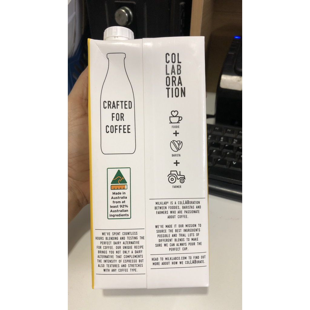 Sữa hỗn hợp hạnh nhân và đậu nành MilkLab 1 lít - Date 30/11/2023