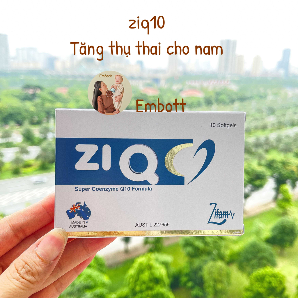 Ziq 10 Hộp 10 viên Tăng thụ thai cho cả nam và nữ EMBOTT22