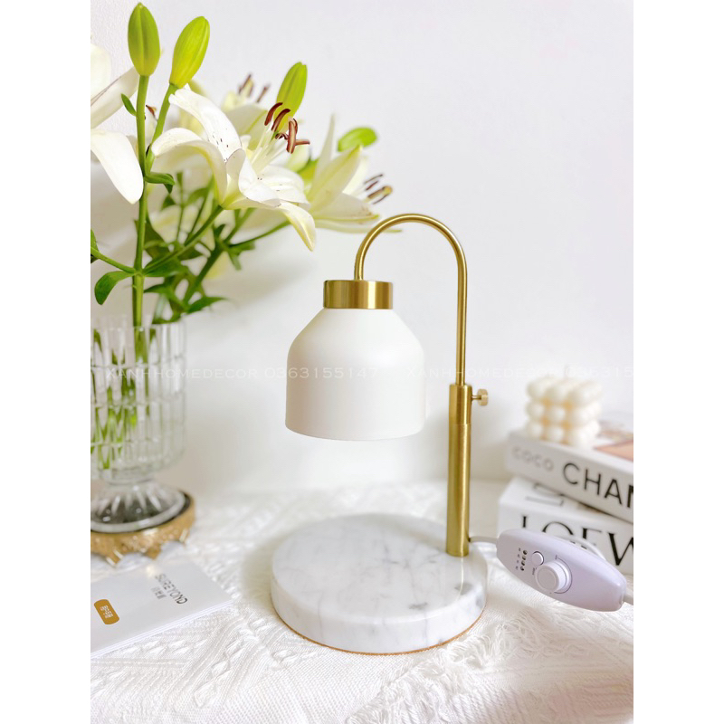 Đèn đốt nến thơm mẫu CAO CẤP, CÓ HẸN GIỜ