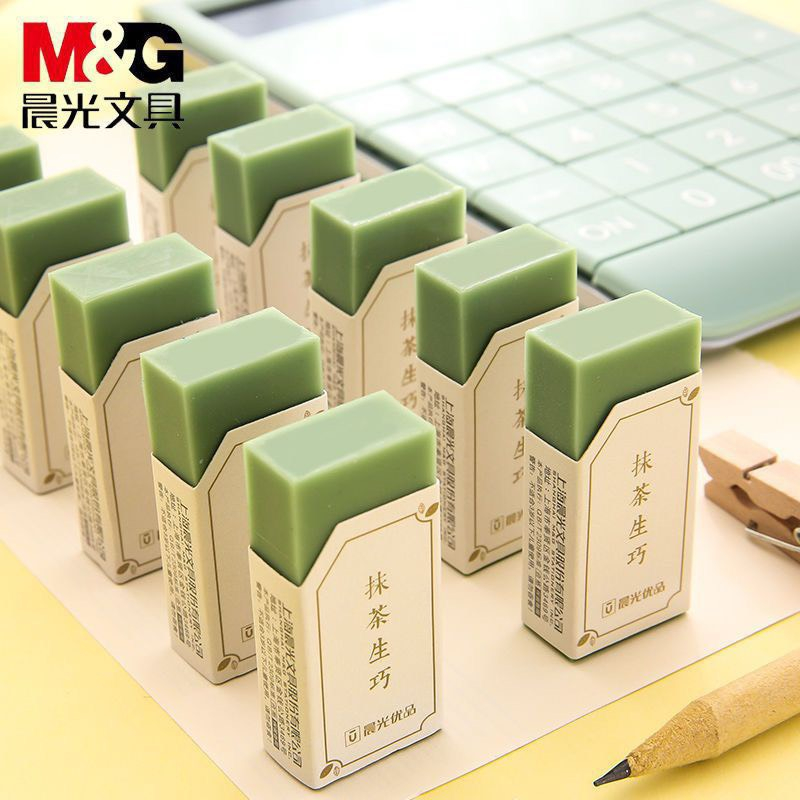 Tẩy chì matcha trà xanh 4B tiện dụng không để lại vết M~G
