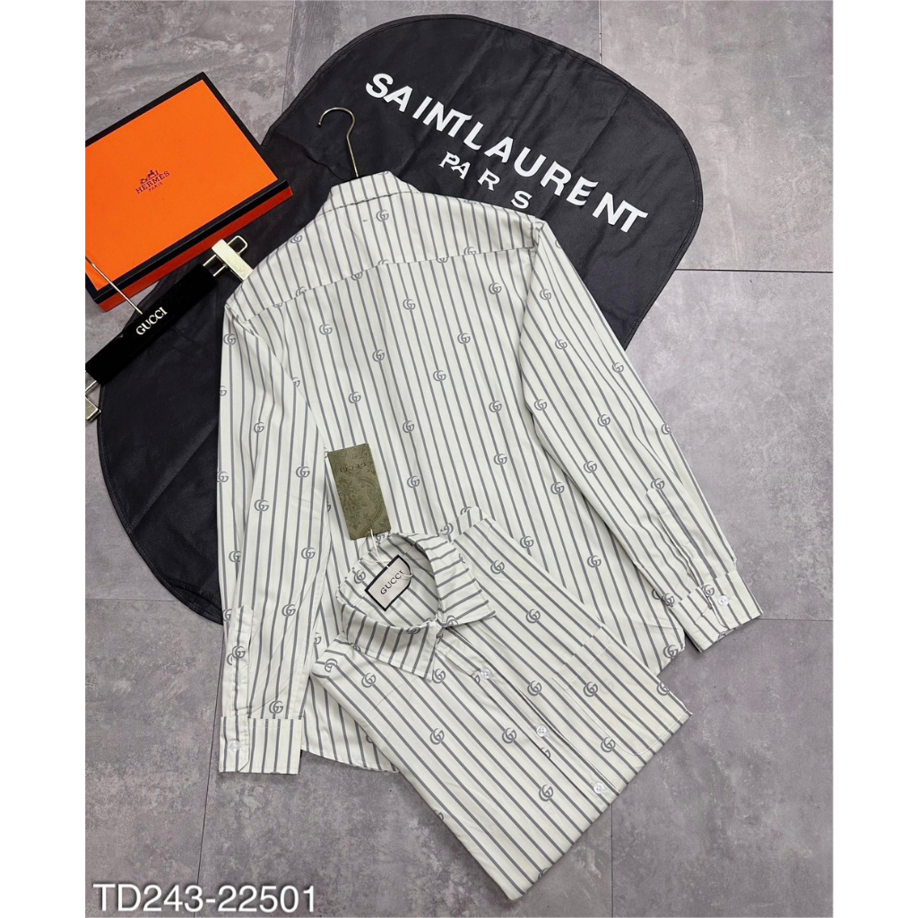 Áo Sơ Mi Nam Kẻ G.C Hàng Cao Cấp - Áo Sơ Mi Dài Tay G.C Mới Nhất