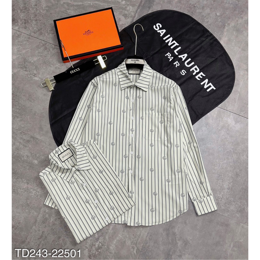 Áo Sơ Mi Nam Kẻ G.C Hàng Cao Cấp - Áo Sơ Mi Dài Tay G.C Mới Nhất