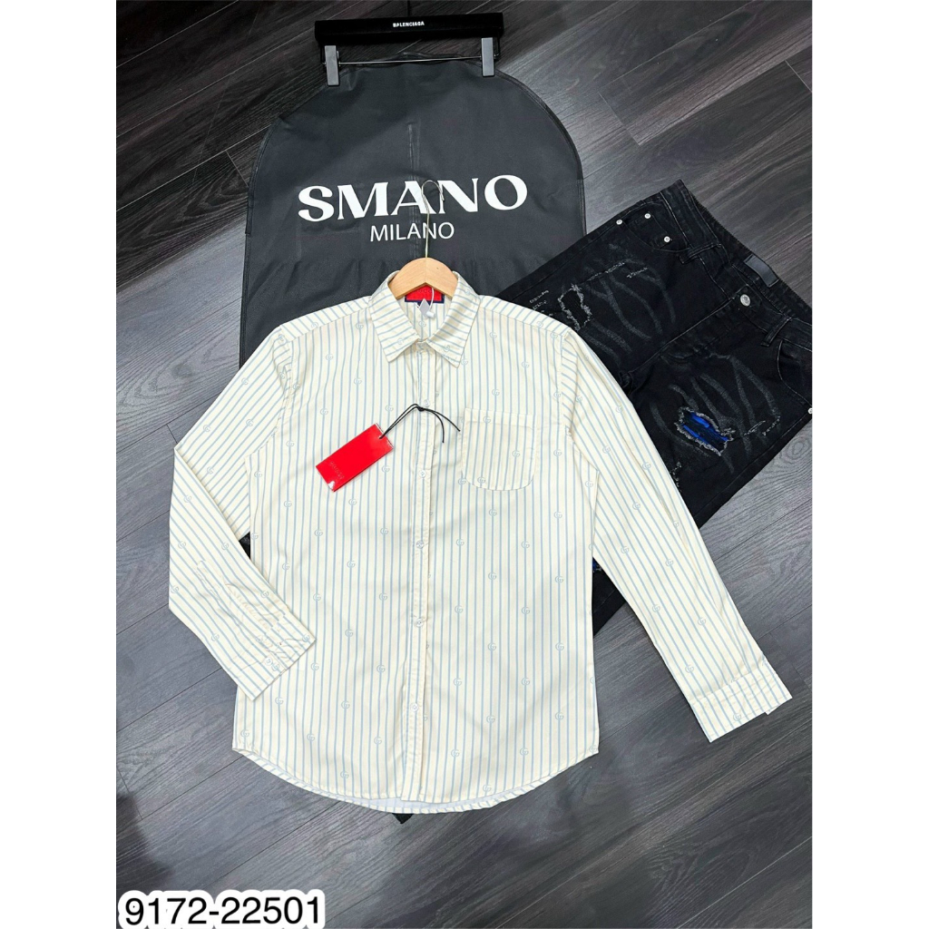 Áo Sơ Mi Nam Kẻ G.C Hàng Cao Cấp - Áo Sơ Mi Dài Tay G.C Mới Nhất
