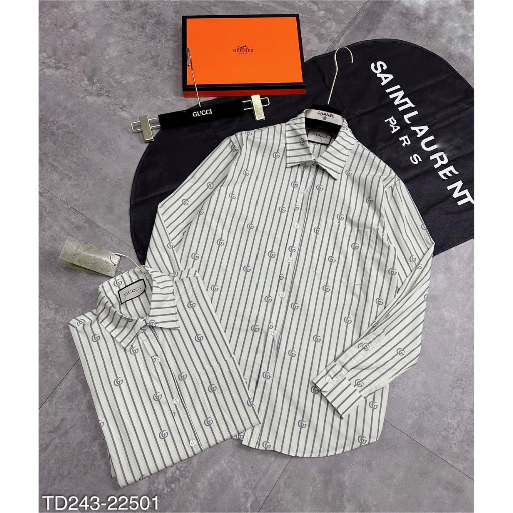 Áo Sơ Mi Nam Kẻ G.C Hàng Cao Cấp - Áo Sơ Mi Dài Tay G.C Mới Nhất