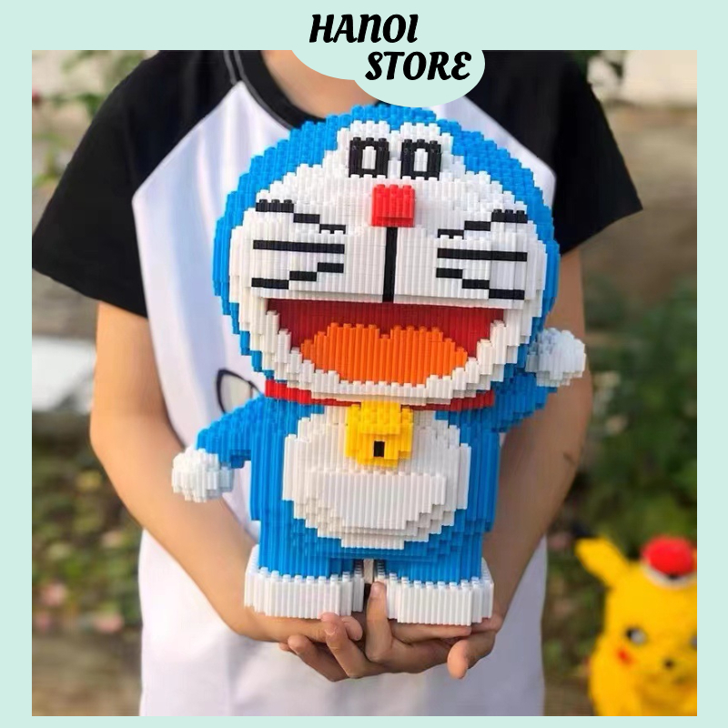 Mô hình lắp ráp Doraemon loại to có tặng kèm dụng cụ lắp ráp Hanoi Store