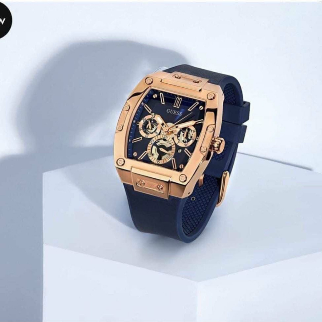 Đồng hồ kim đeo tay chống nước cao cấp silicon nam Guess GW0202G4 size 43mm fullbox , shop kiwi