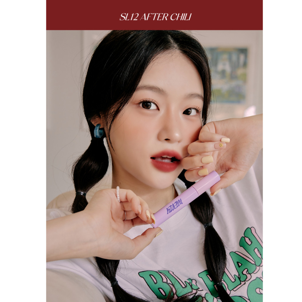 Son Kem Siêu Lì, Siêu Mịn Môi Hàn Quốc Merzy Soft Touch Lip Tint 3g