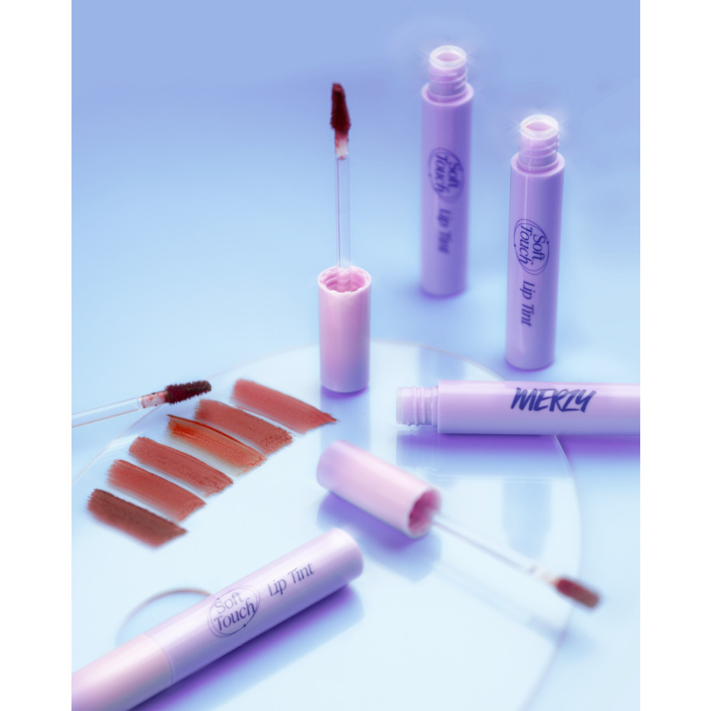 Son Kem Siêu Lì, Siêu Mịn Môi Hàn Quốc Merzy Soft Touch Lip Tint 3g
