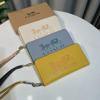 Ví Coach dài Long zip around wallet