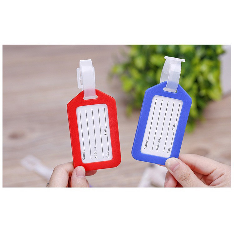 Thẻ tên balo hành lý vali cho bé đi học mẫu giáo mầm non tiểu học