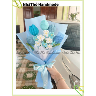 Bó hoa bằng len Handmade 🌼🌸🌷🌹🌻🌻