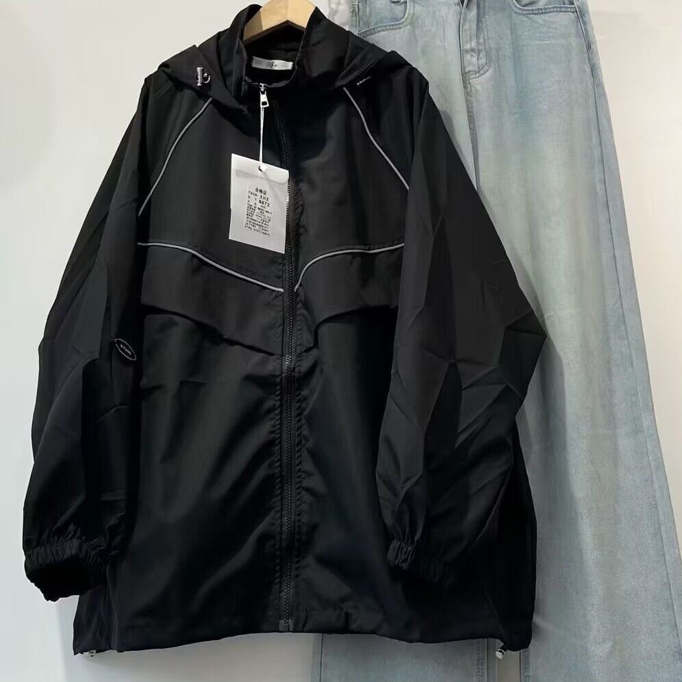 ÁO KHOÁC GIÓ PHẢN QUANG THÊU LOGO TAY