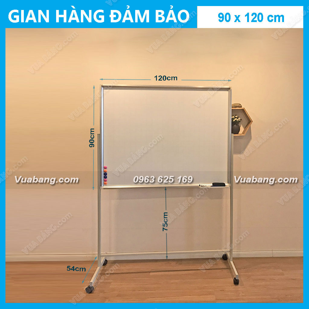 Bảng Từ Trắng Di Động Có Chân Viết Bút Lông