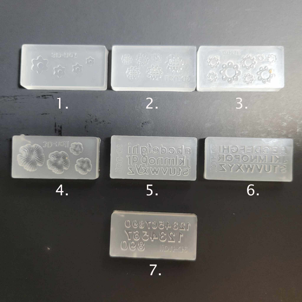 Khuôn nail / đất sét