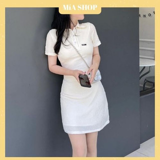 ĐẦM CỔ POLO THUN NHÚN - DA3066